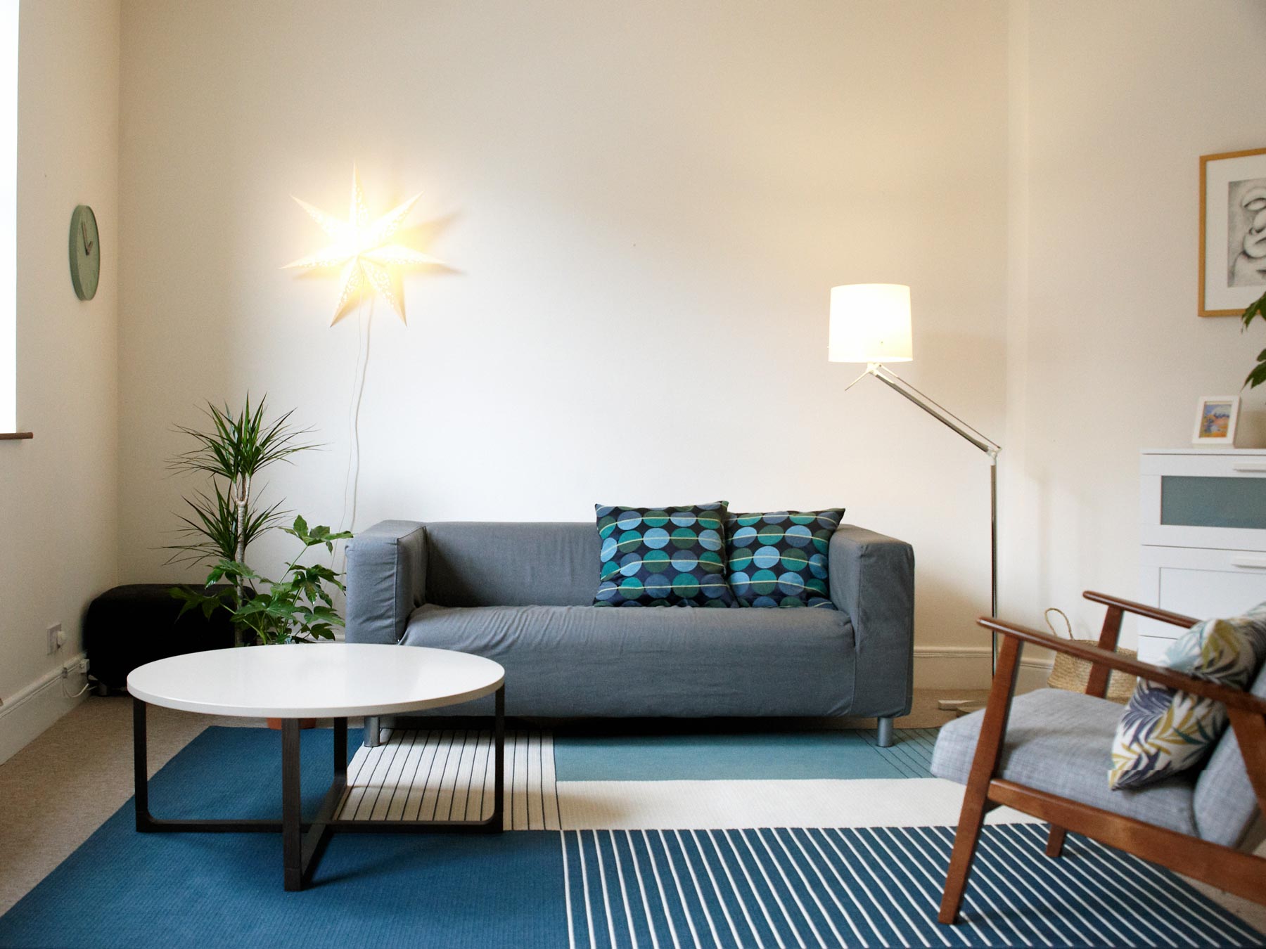 A welcoming therapy room at The Iveagh Practice, Dublin